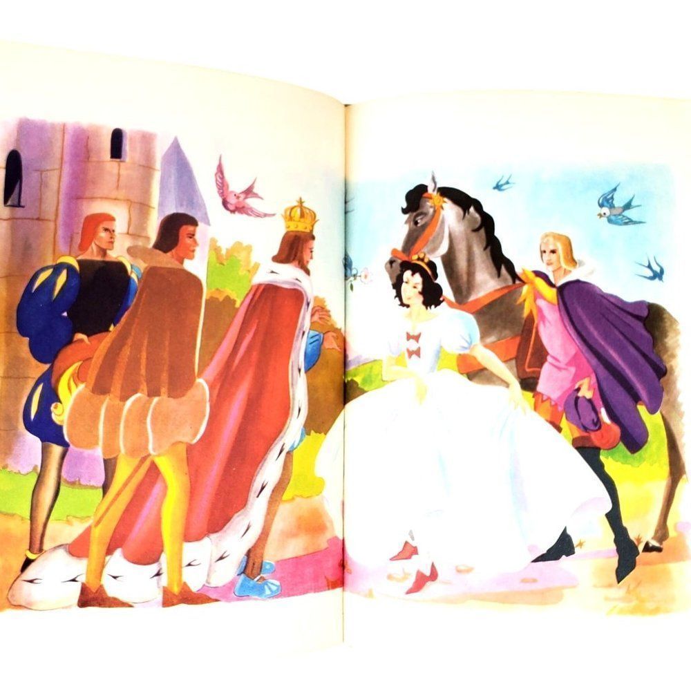 Blanche Neige Snow White Book Simone Deleuil Paris 1958 Children Fairy Tale - Picture 12 of 16